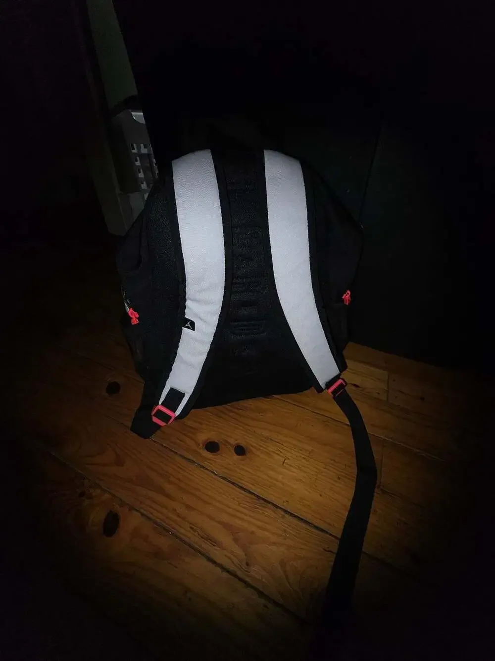 Jordan Jumpman Backpack Black White pink